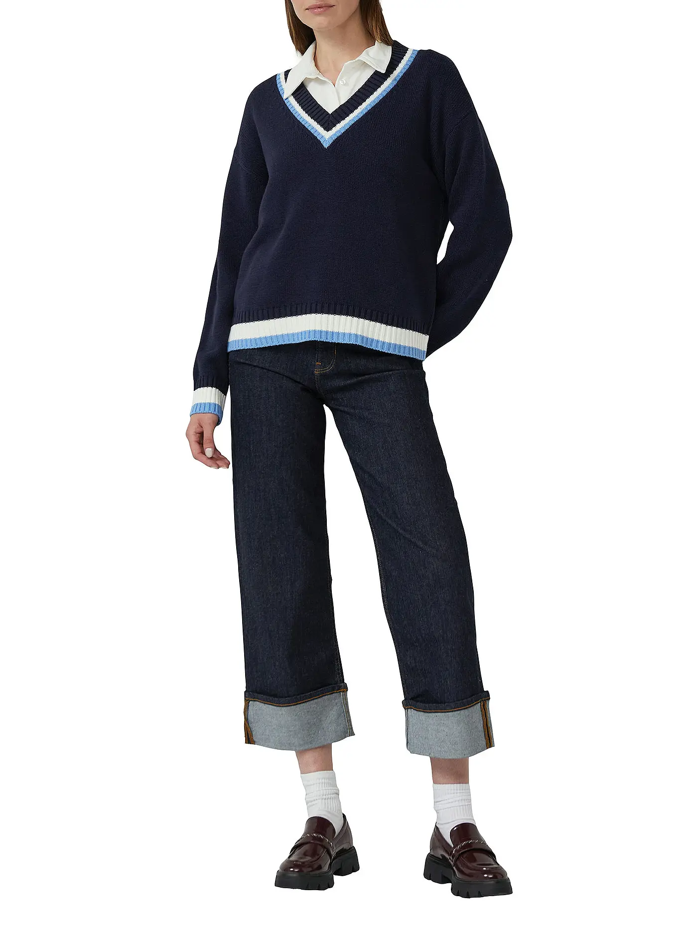S.OLIVER | Jeans 7/8 Wide Leg | 